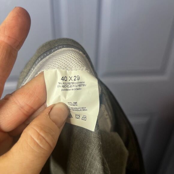 Haggar Premium Comfort Dress Pant Flat Front Classic Fit Gray Trouser Size 40/29 - Picture 2 of 12